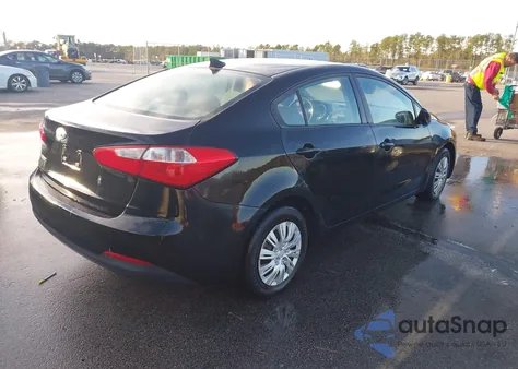 2014 Kia Forte Lx z USA, uszkodzony, nr VIN KNAFK4A67E5132159